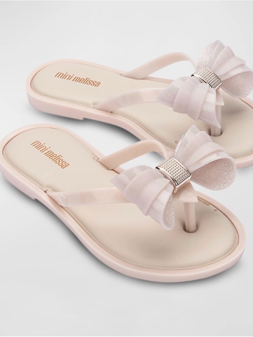 Mini Melissa Girl's Mini Flip Flops
